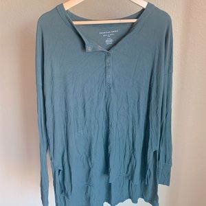 American Eagle long sleeve rib shirt